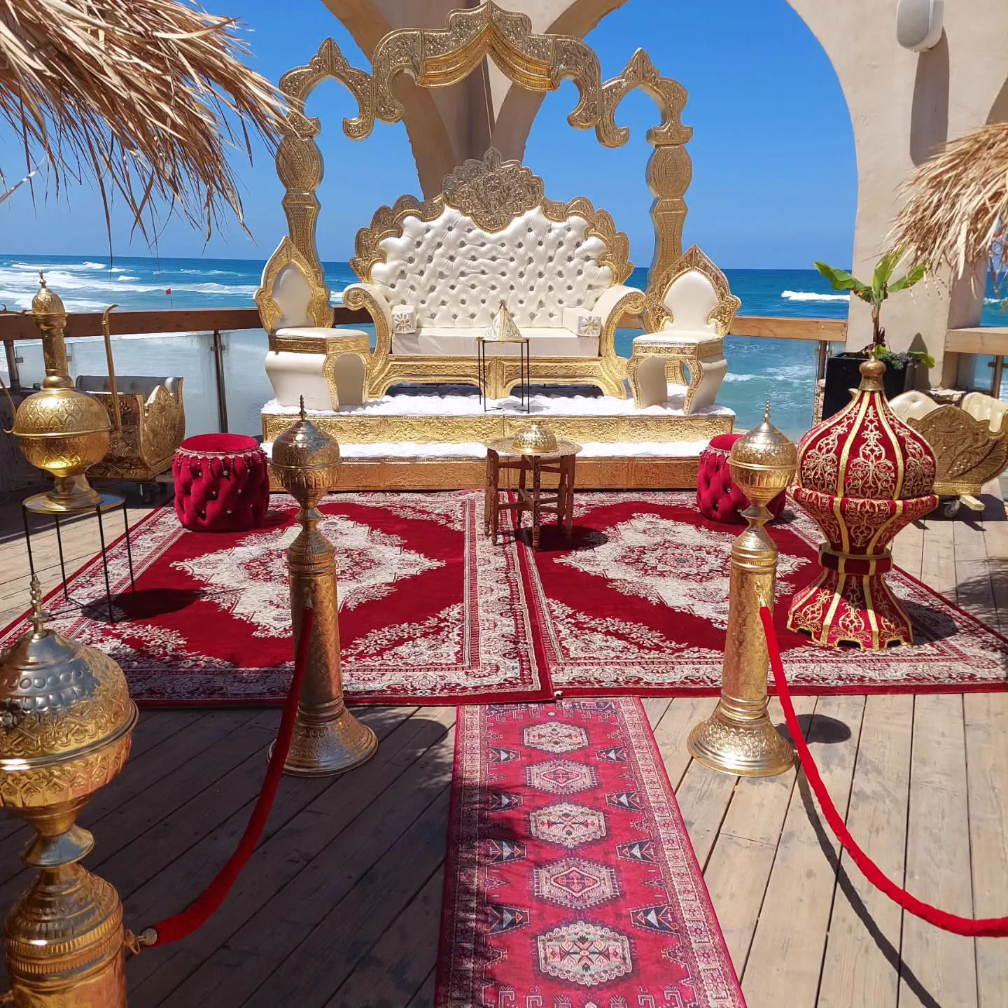 Production de décors immersifs pour Mimouna ou Hénnés géants