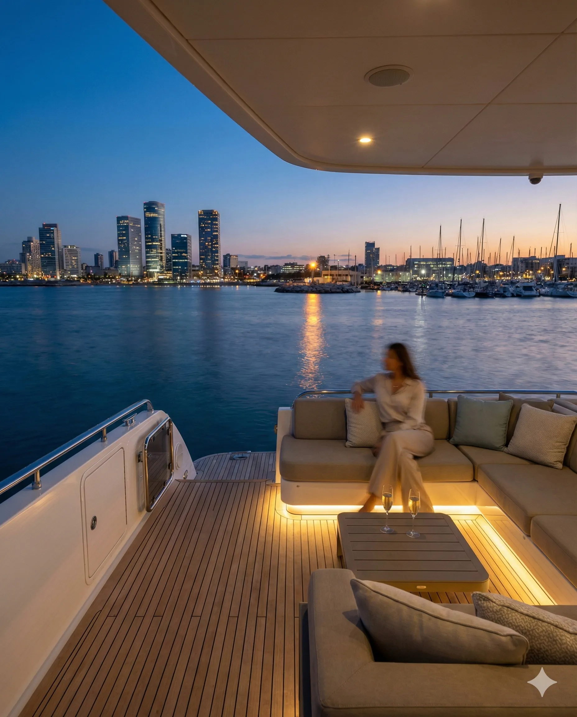 Privatized yachts with full crew & butler