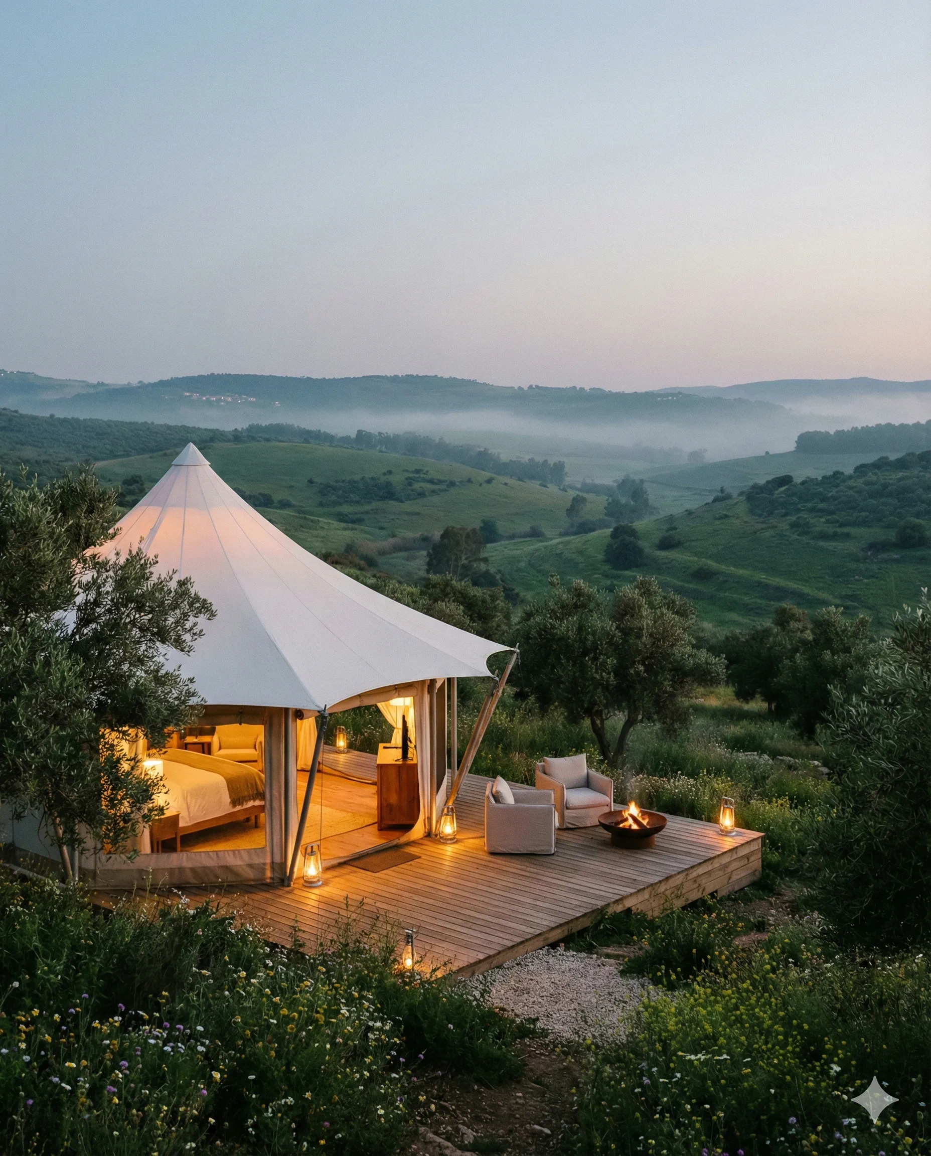 5★ Glamping & Ephemeral camps