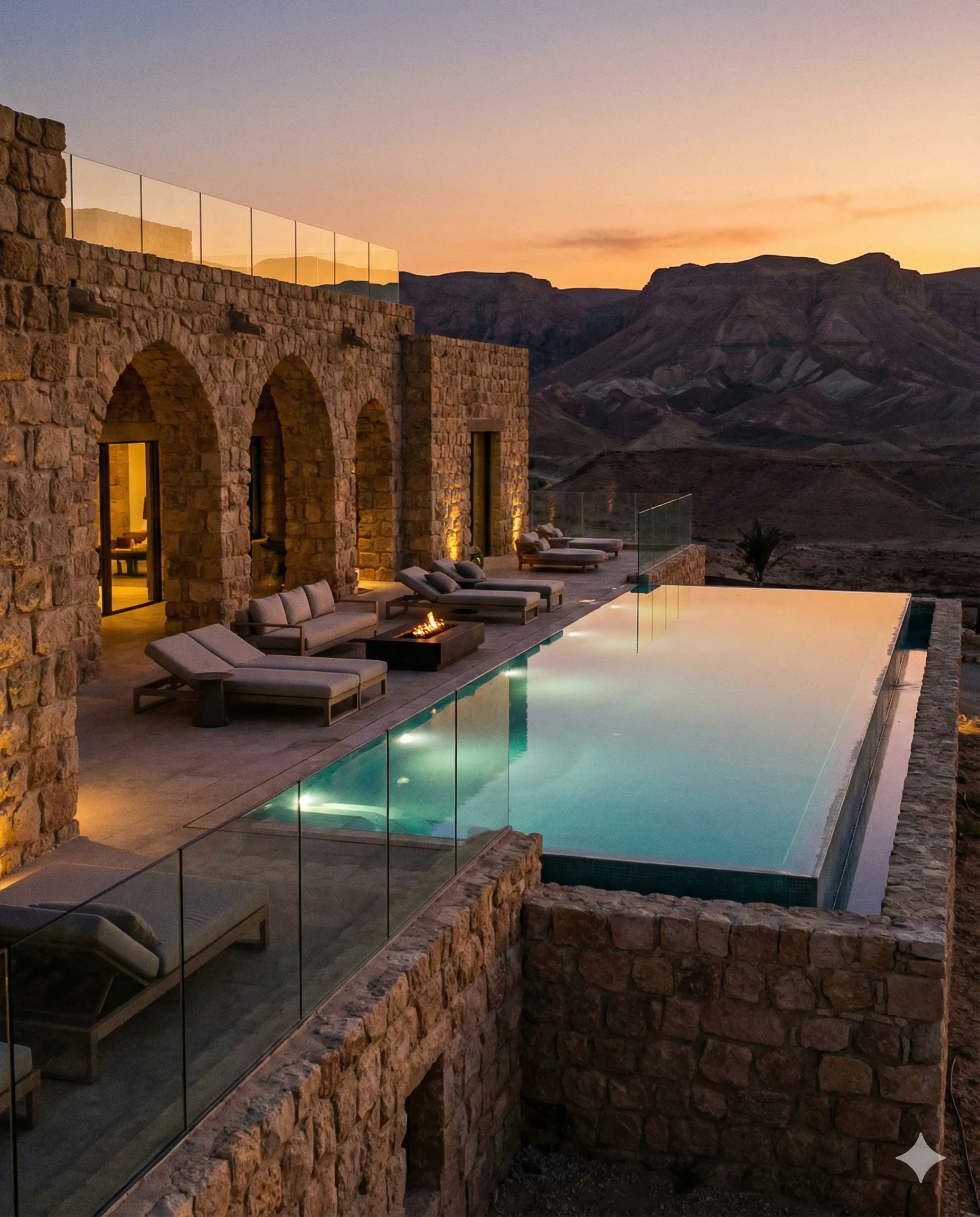 Combination of Villas, Palaces, and Private Camps
